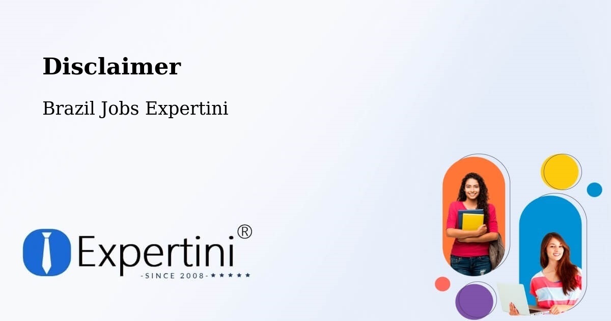 Disclaimer – Zacarias - Brazil Jobs Expertini
