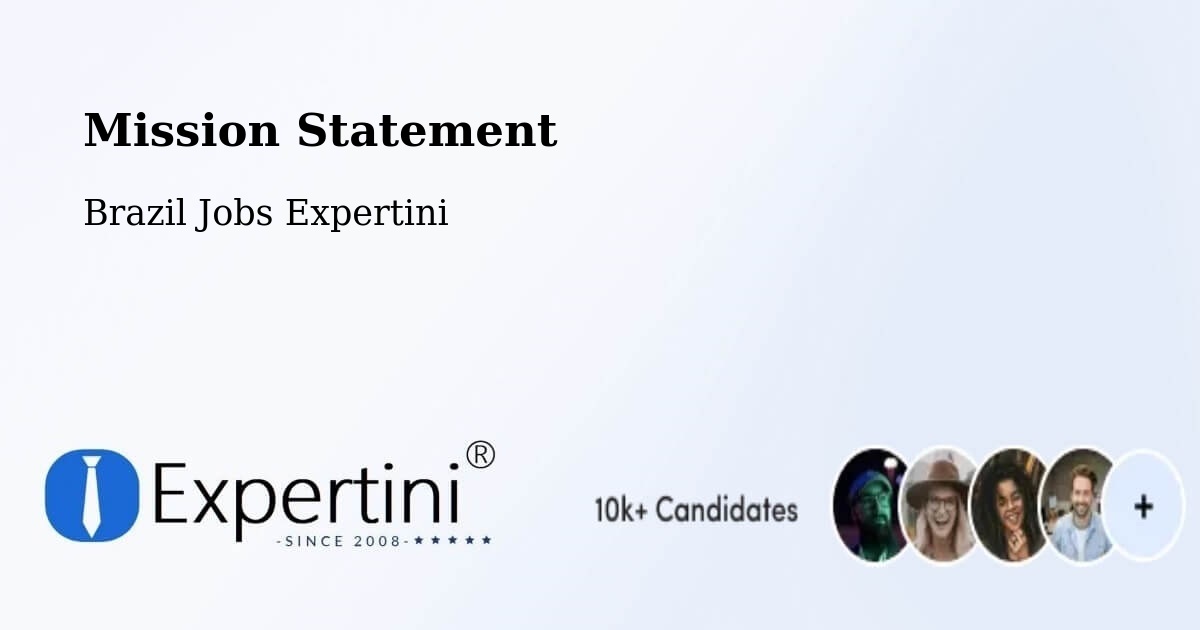 Corporate Mission – Zacarias - Brazil Jobs Expertini